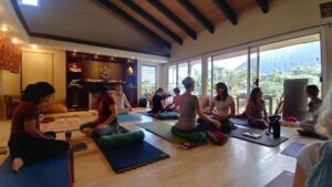 Viniyoga Yoga Retreat, Maui, Hawaii, Mirka Kraftsow