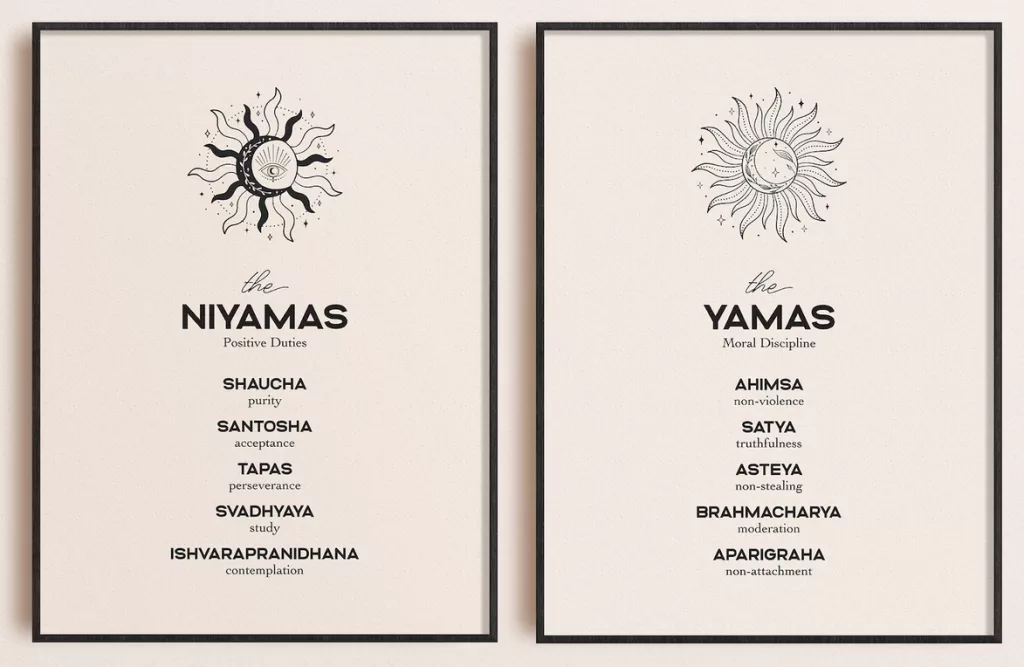 Yamas and Niyamas